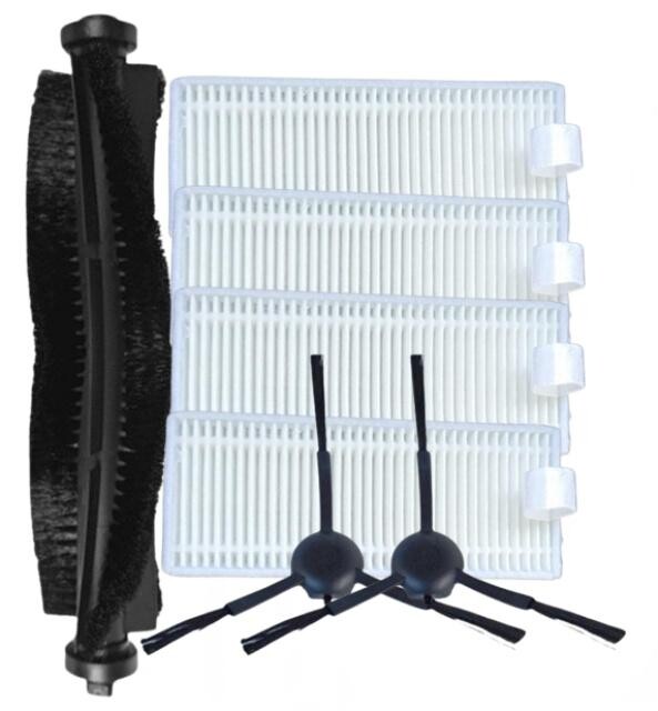 7ks Kartáče a HEPA filtry pro ROWENTA S275, S280, S135, S140, S65, S70, S75s a další, sada