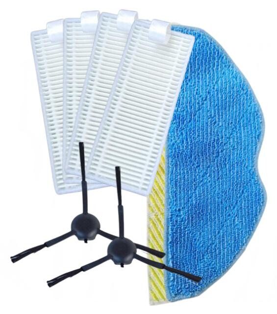 8ks HEPA filtry, kartáčky a mopy pro ROWENTA X-Plorer S65, S70+, S75s, S135, S140, S275, S280 a další, sada