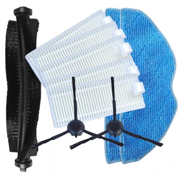 10ks HEPA filtry, kartáče, mopy pro ROWENTA X-Plorer S65, S70+, S75s, S135, S140, S275, S280 a další sada