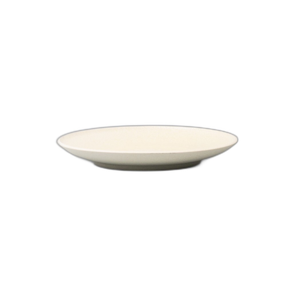 Jídelní talíř BUTTERMILK 25 cm, žlutá, keramika, MIJ