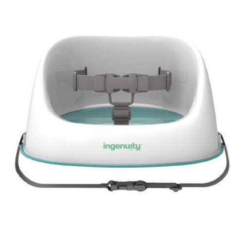 INGENUITY Jídelní židlička na židli Simplicity Seat? Teal 6m+, do 15kg