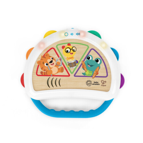 BABY EINSTEIN Hračka hudební tamburína Tap & Shake? Magic Touch HAPE 6m+