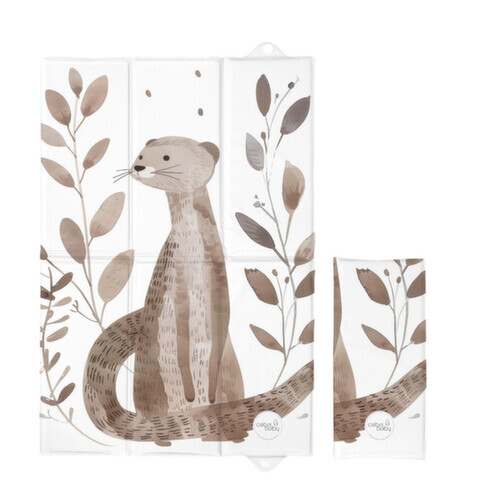 CEBA BABY Podložka přebalovací cestovní (60x40) Basic Clever Otter