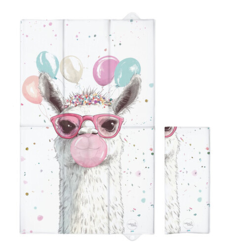 CEBA BABY Podložka přebalovací cestovní (80x50) Basic Crazy Lama