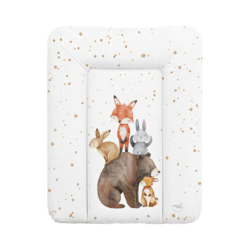CEBA BABY Podložka přebalovací měkká (50x70) Basic Forest Friends