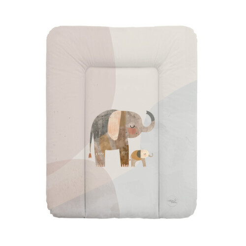CEBA BABY Podložka přebalovací měkká (50x70) Basic Elephant Family