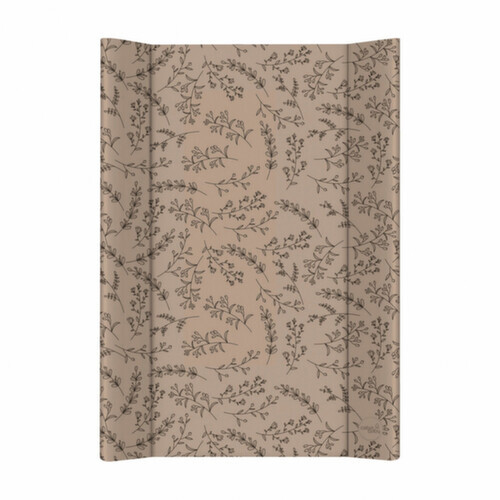 CEBA BABY Podložka přebalovací 2-hranná s pevnou deskou (50x70) Basic Flowers