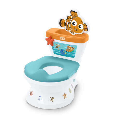 BRIGHT STARTS Toaleta dětská se zvukem Finding Nemo? My Size Potty? 18m+, do 23kg