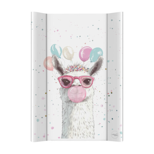 CEBA BABY Podložka přebalovací 2-hranná měkká (50x70) Basic Crazy Lama
