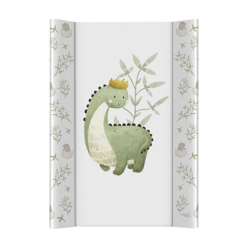 CEBA BABY Podložka přebalovací 2-hranná s pevnou deskou (50x70) Ultra Light Dino King