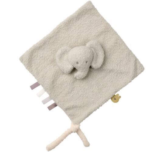 NATTOU Mazlíček plyšový Teddy slůně 28 x 28 cm, 0m+