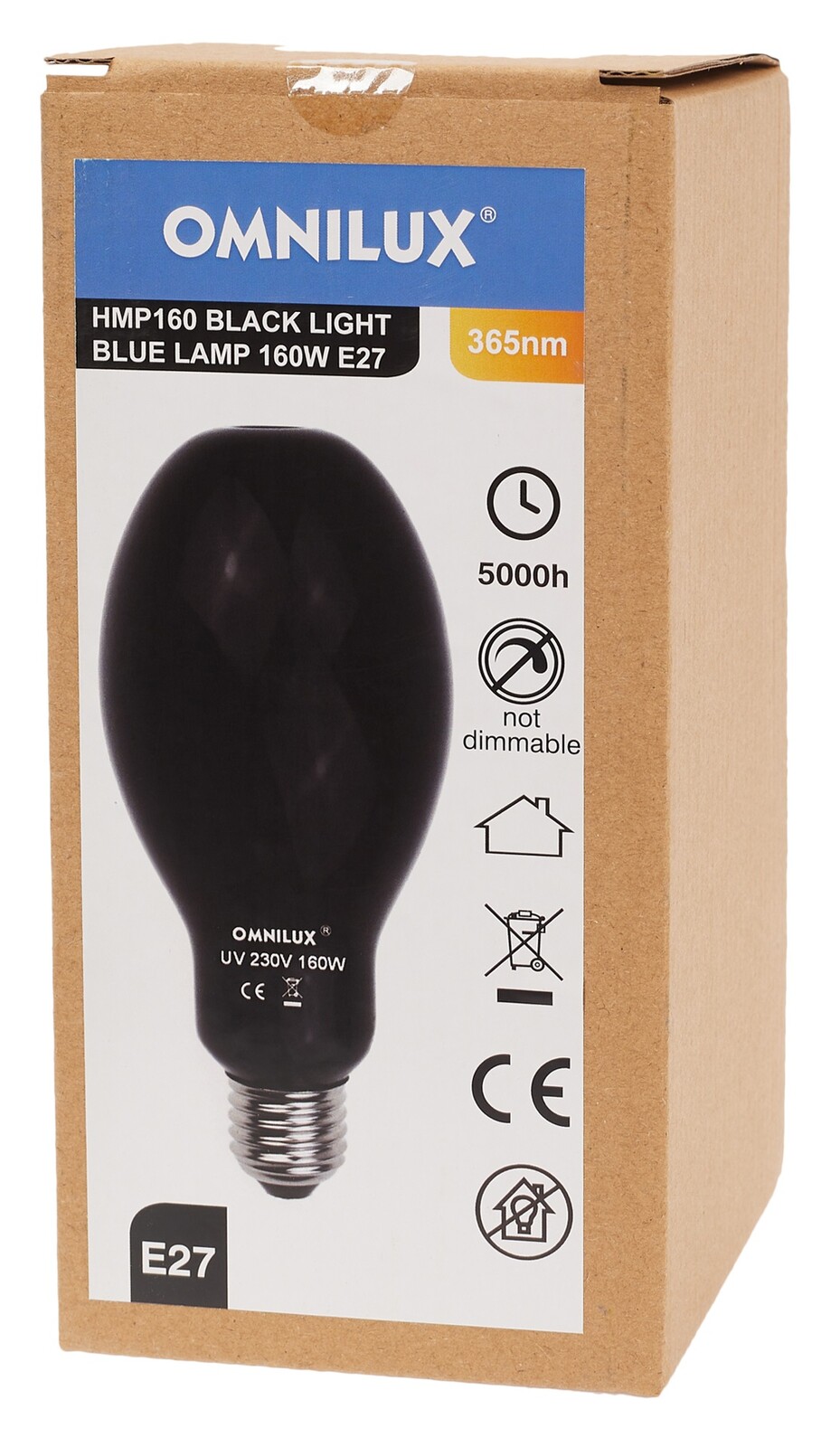 Omnilux UV 160W HMV E27  (rozbalené)