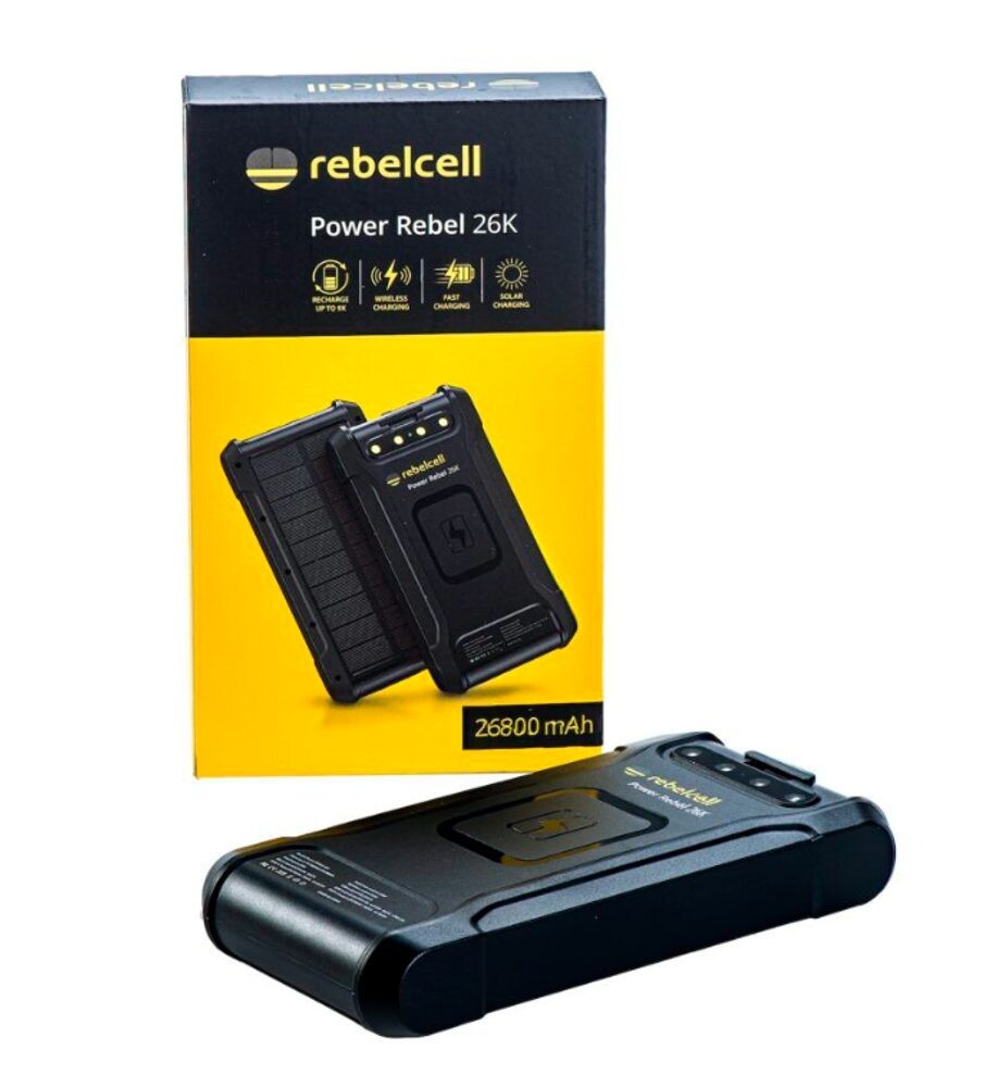 Rebelcell Solární powerbanka Power Rebel 26K