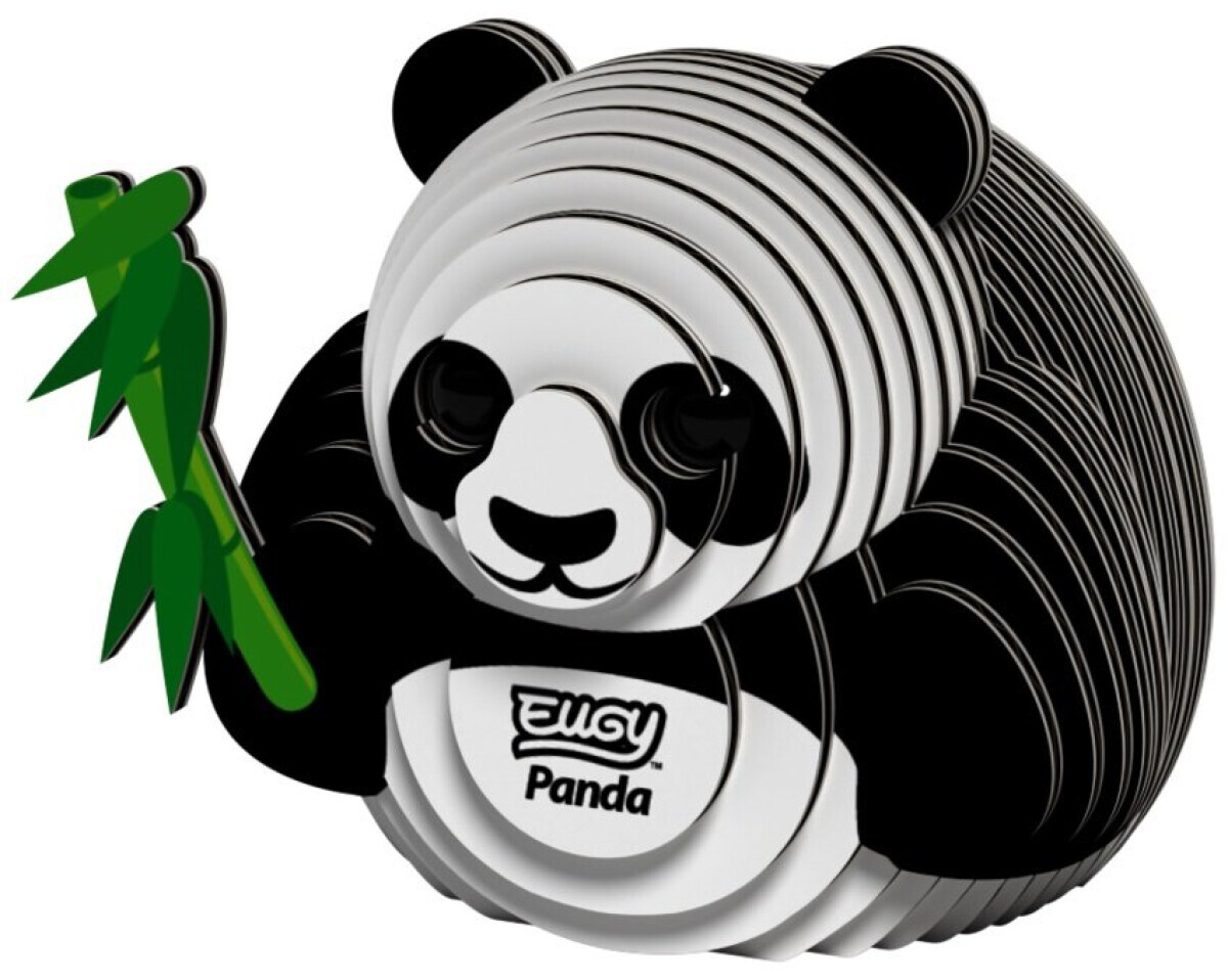 Panda - 3D kartonová skládačka