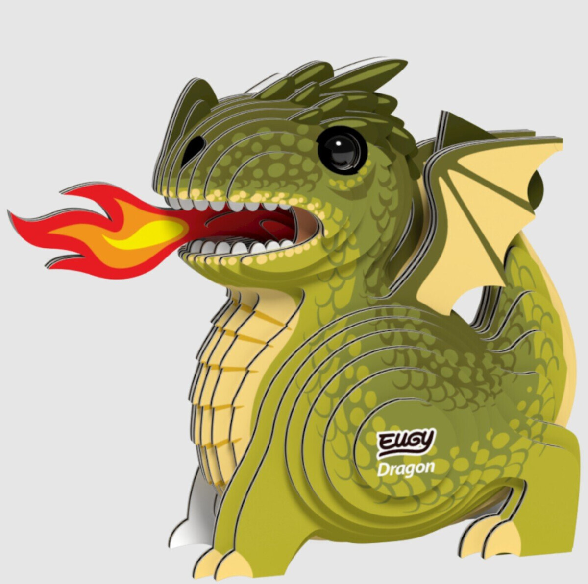 Drak 3D kartonová skládačka