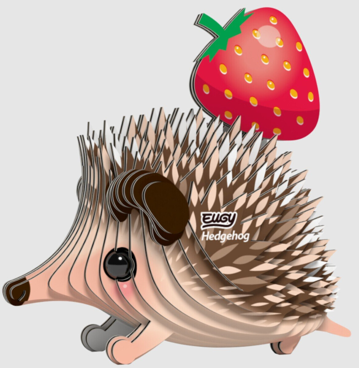 Ježek 3D kartonová skládačka