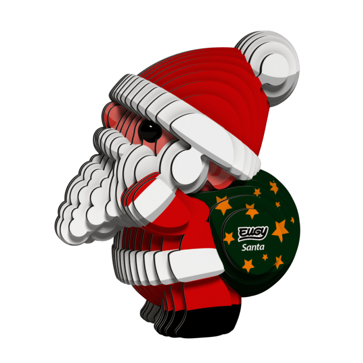 Santa Claus 3D kartonová skládačka