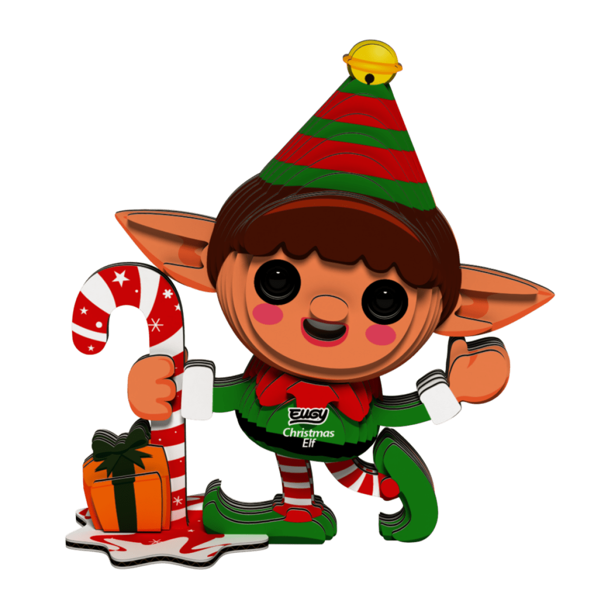 EUGY Elf 3D kartonová skládačka
