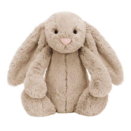 Jellycat stydlivý béžový králíček střední