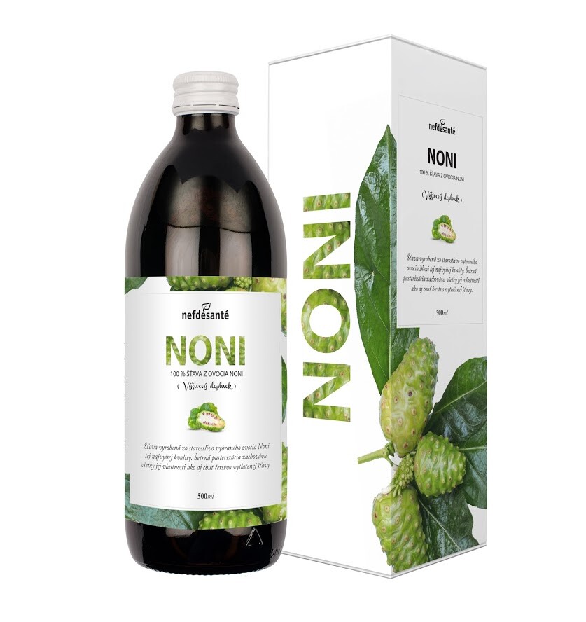 Nefdesante Akcia spotreba 50% 30.09.2026 NONI (100% šťáva z ovoce Noni 500 ml)-1 500 ml