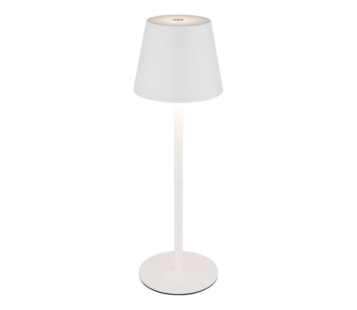 Globo 58488W - LED Stm dot nab venkovní stolní lampa 3v1 VANNIE 3W/5V IP54 bílá 58488W