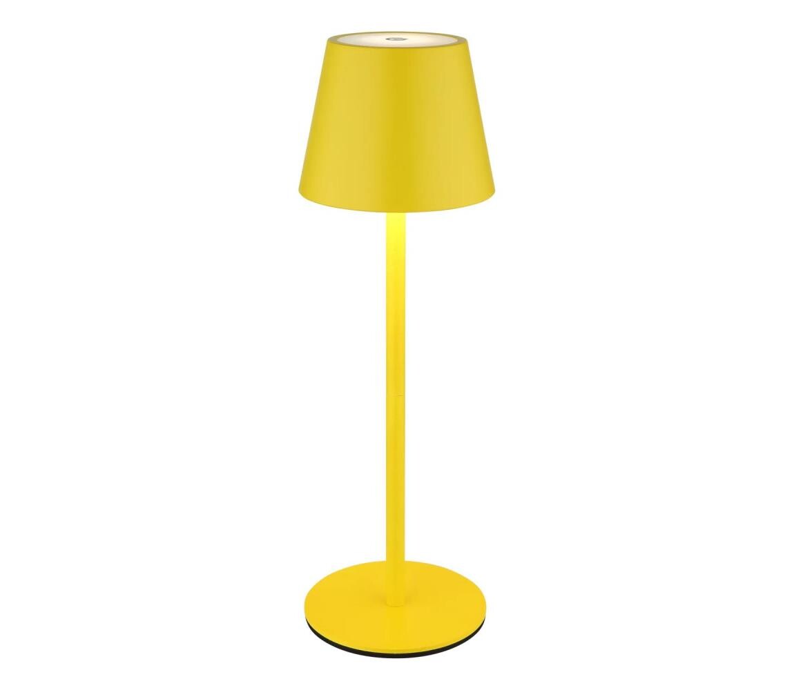 Globo 58488Y-LED Stm dot nab ven stolní lampa VANNIE 3W/5V IP54 1800mAh žlutá 58488Y