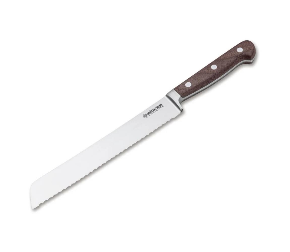 Böker - Kuchyňský nůž na pečivo HERITAGE 20,5 cm ořech 130904