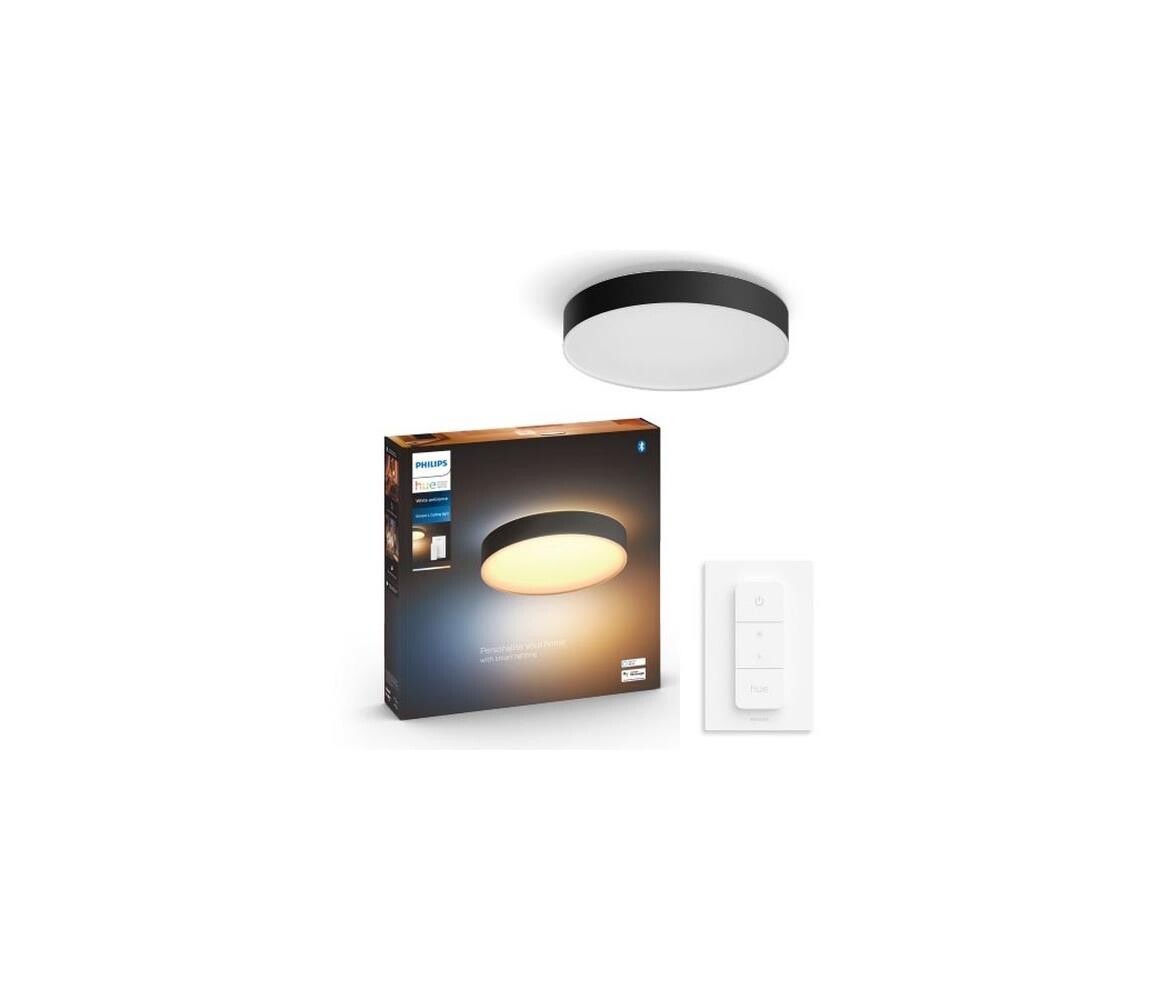 Philips - LED Stm. stropní svítidlo Hue ENRAVE L LED/33,5W/230V + dimmer switch P4665+P4252