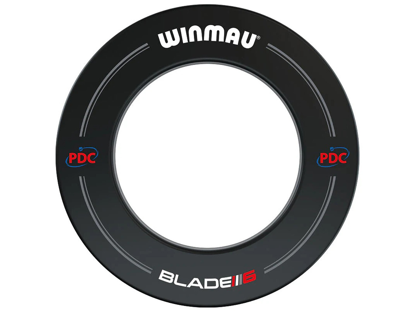 Winmau Blade 6 kruh kolem terče černý