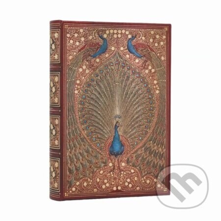 Paperblanks - 12-mesačný denný diár Hafiz’s Peacocks 2027
