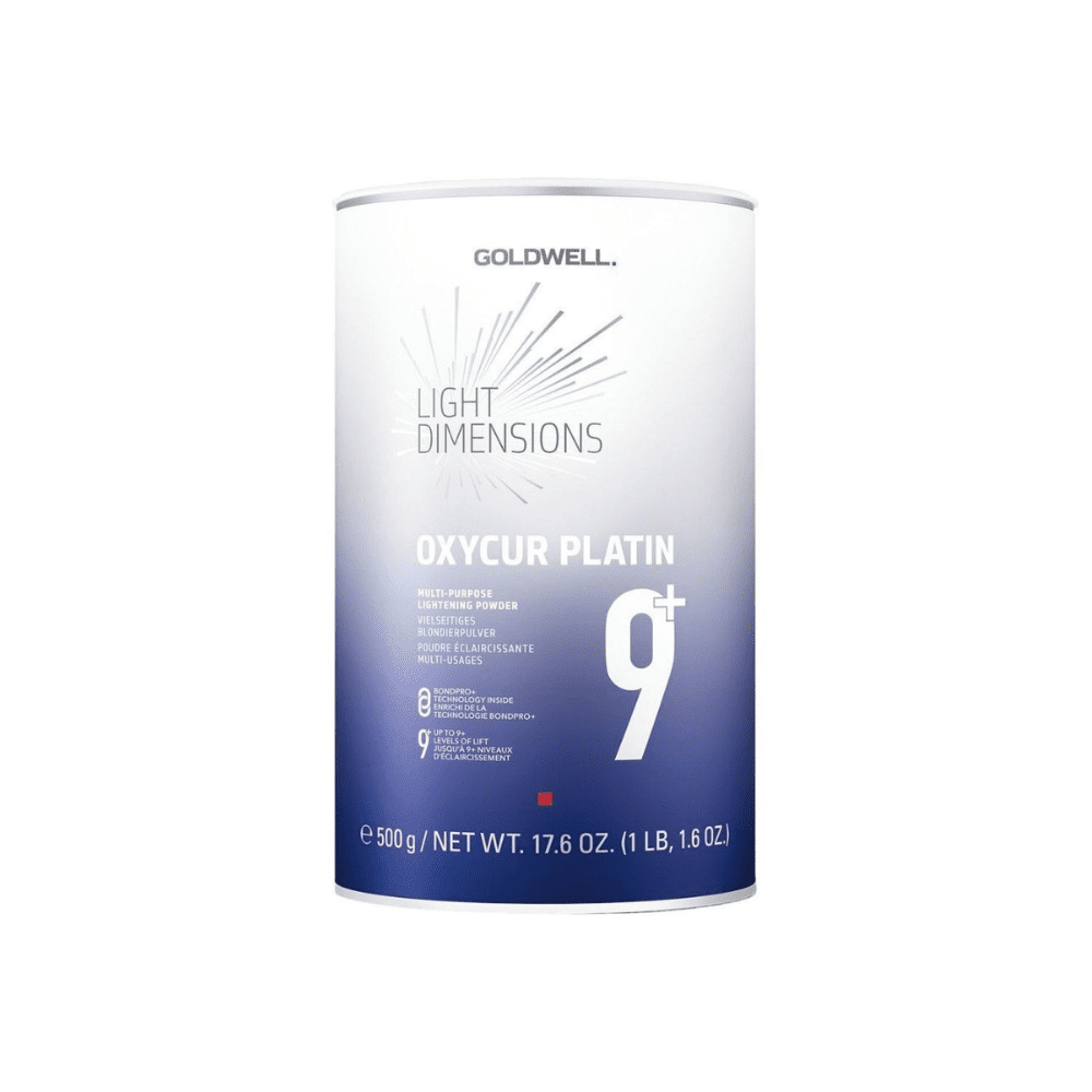 GOLDWELL PO GOLDWELL Light Dimensions Oxycur Platin 9+ 500g POŠKOZENÉ