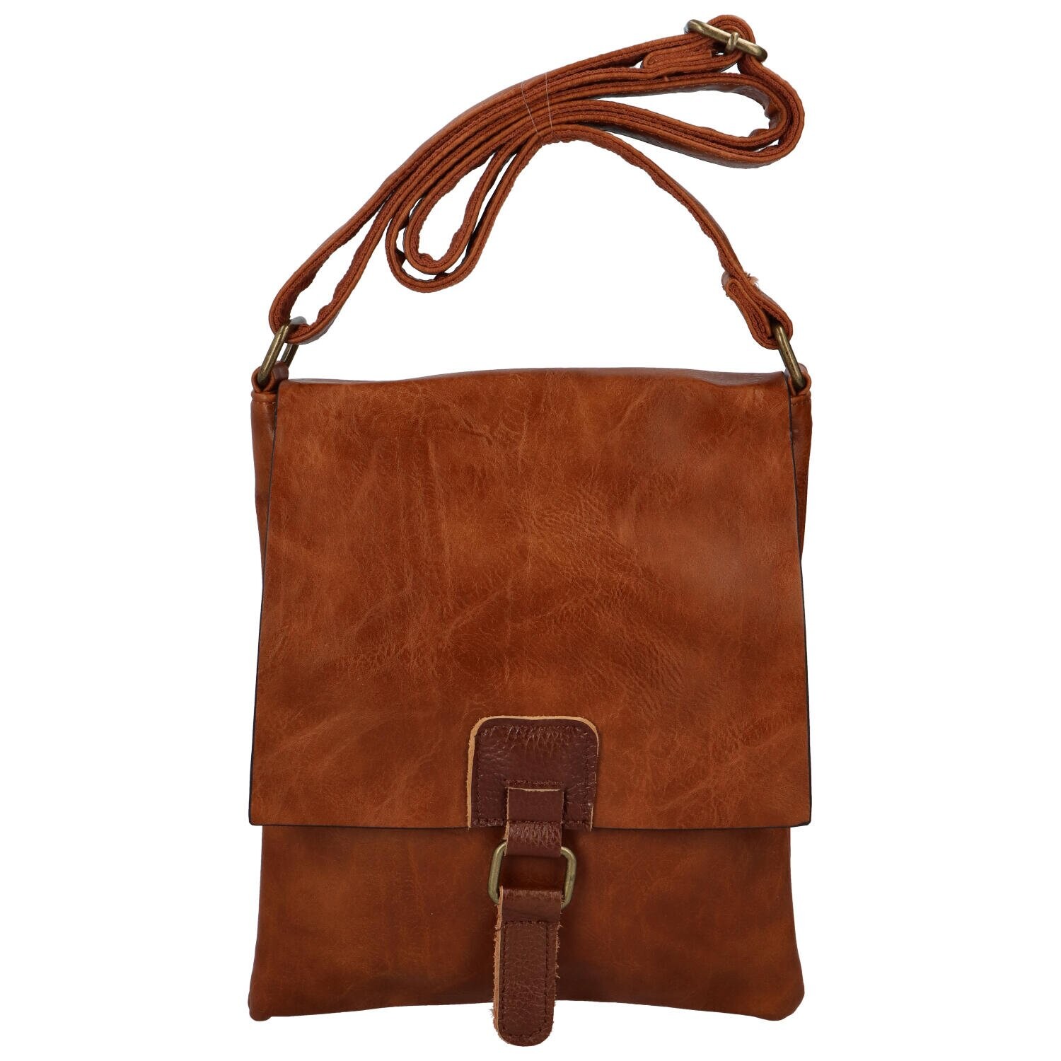Dámská crossbody kabelka hnědá - Paolo bags Taisi hnědá