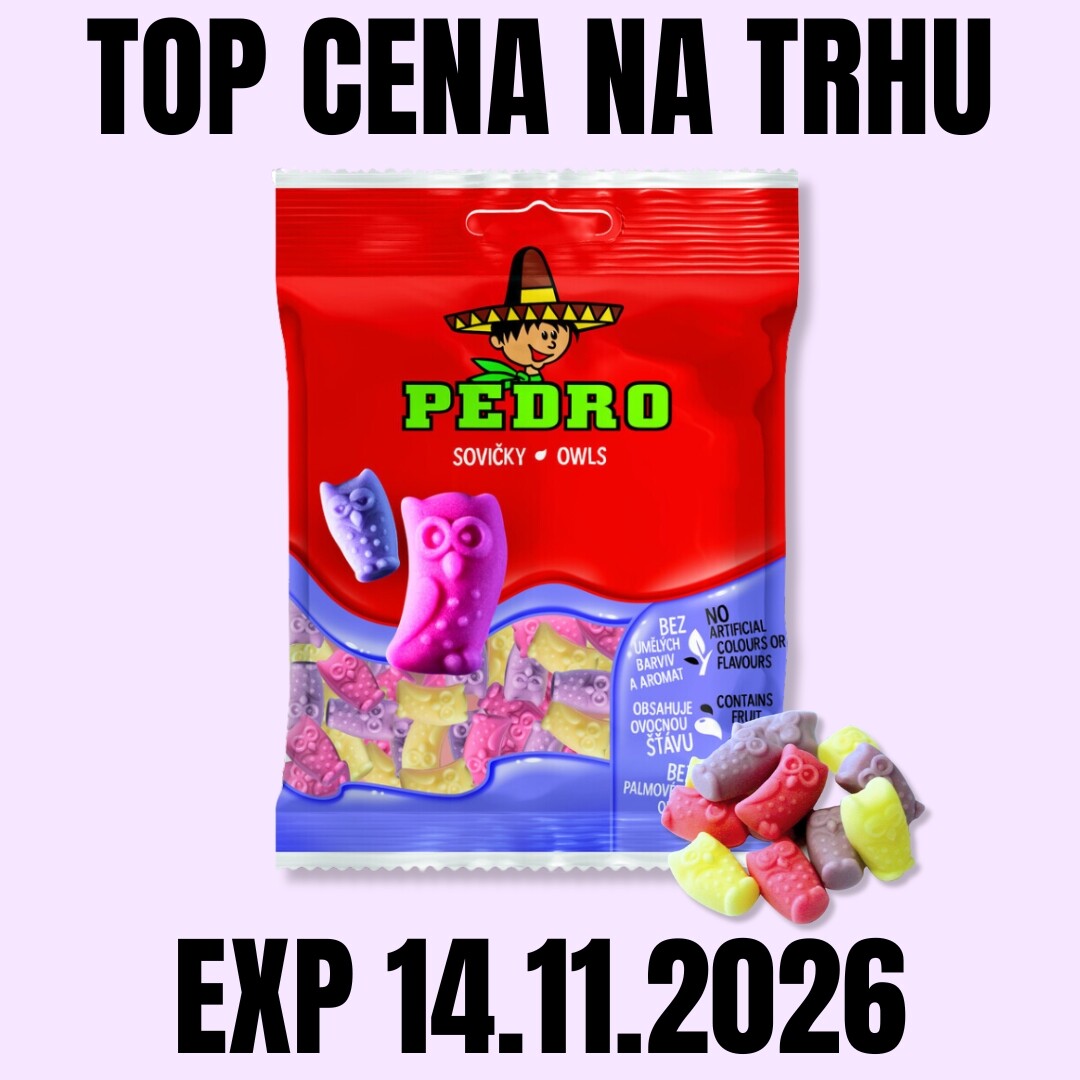 PEDRO Sovičky 80 g EXP 14.11.2026
