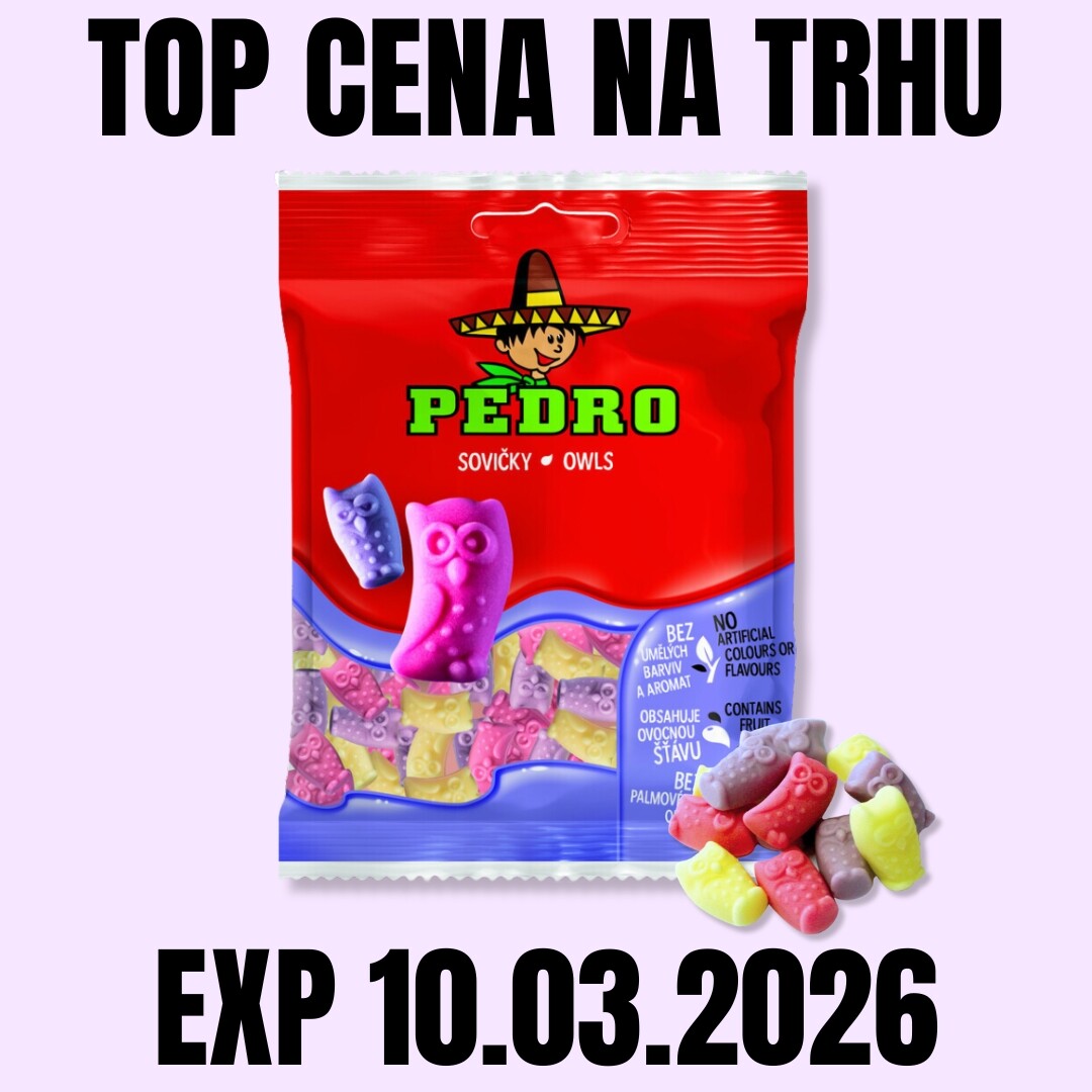 PEDRO Sovičky 80 g EXP 10.03.2026