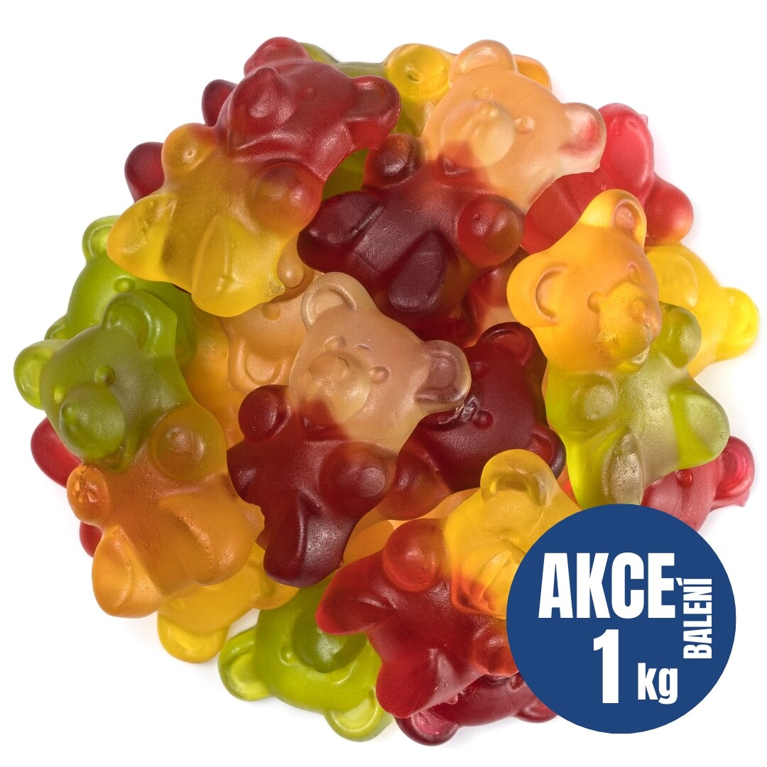 NUTSMAN Želé velký medvídek AKCE 1 kg