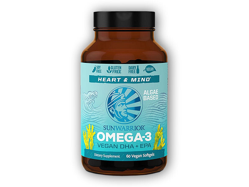 Sunwarrior Omega 3 Vegan DHA + EPA 60 kapslí