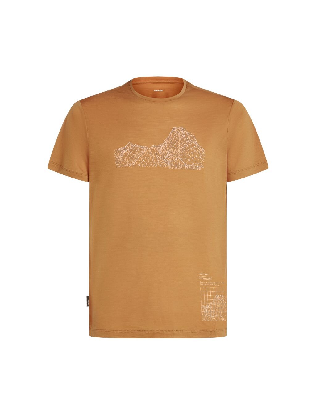 ICEBREAKER Mens Mer 125 Cool-Lite Sphere SS Tee Beta, Trail velikost: M