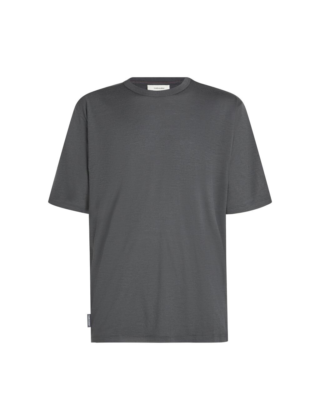ICEBREAKER Mens Mer 150 Tech Lite SS Relaxed Tee, Obsidian velikost: S