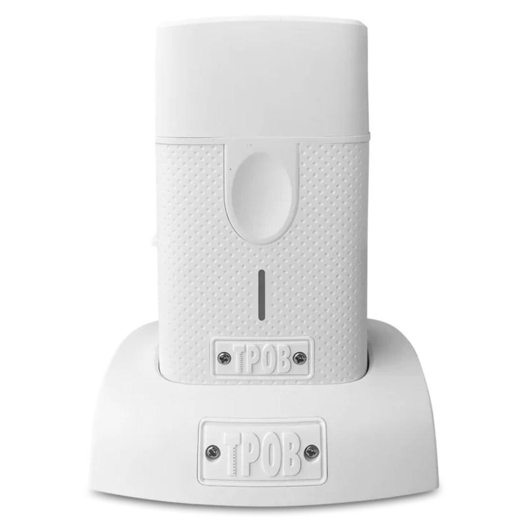 TPOB PLAY SHAVER - jednoplanžetový holicí strojek + Stlačený vzduch, 400 ml White - bíly