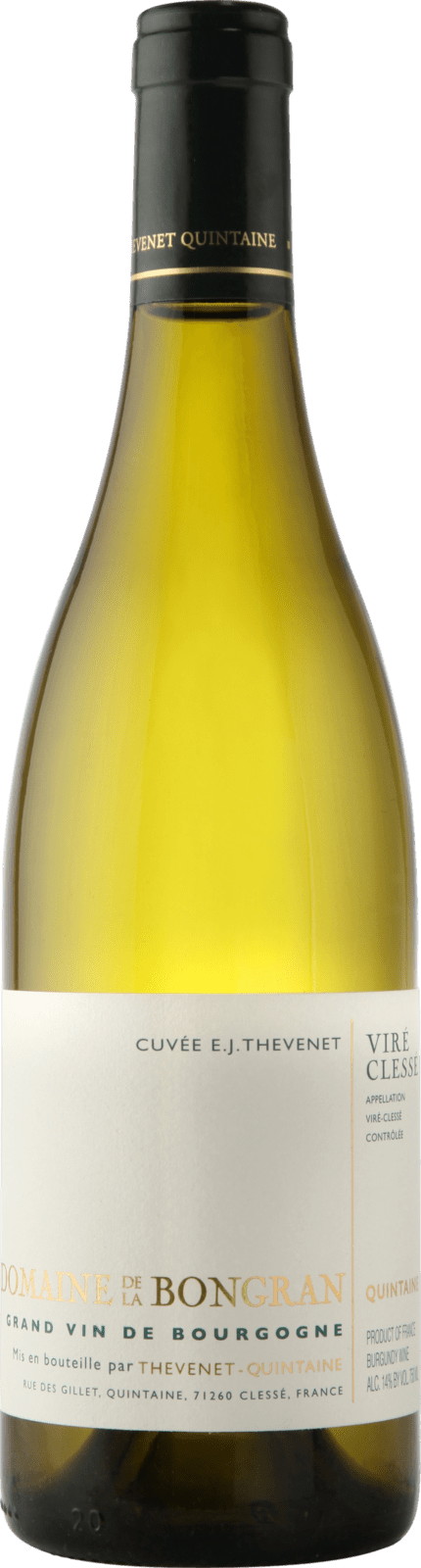 Domaine de la Bongran Vire-Clesse Quintaine Cuvee E.J. Thevenet 2021