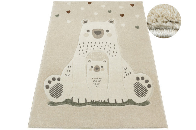 Koberec Tanami Kids C5732A krémový / béžový