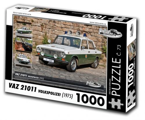 Puzzle VAZ 21011 Volkspolizei (1975) - 1000 dílků