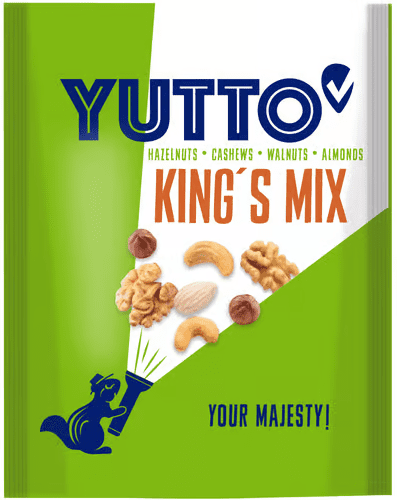 YUTTO King's mix – směs skořápkových plodů 200 g