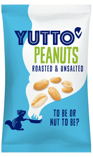 YUTTO Pražené arašídy nesolené 100 g