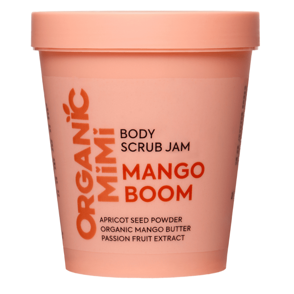 ORGANIC MIMI Mango Boom Body Scrub Jam tělový peeling 250 g