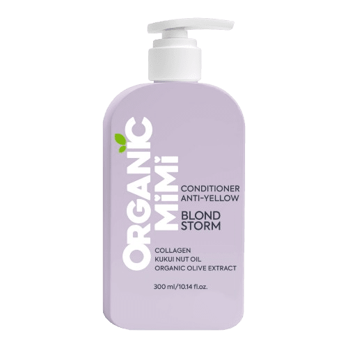 ORGANIC MIMI Blond Storm Kondicionér na vlasy neutralizující žluté tóny 300 ml