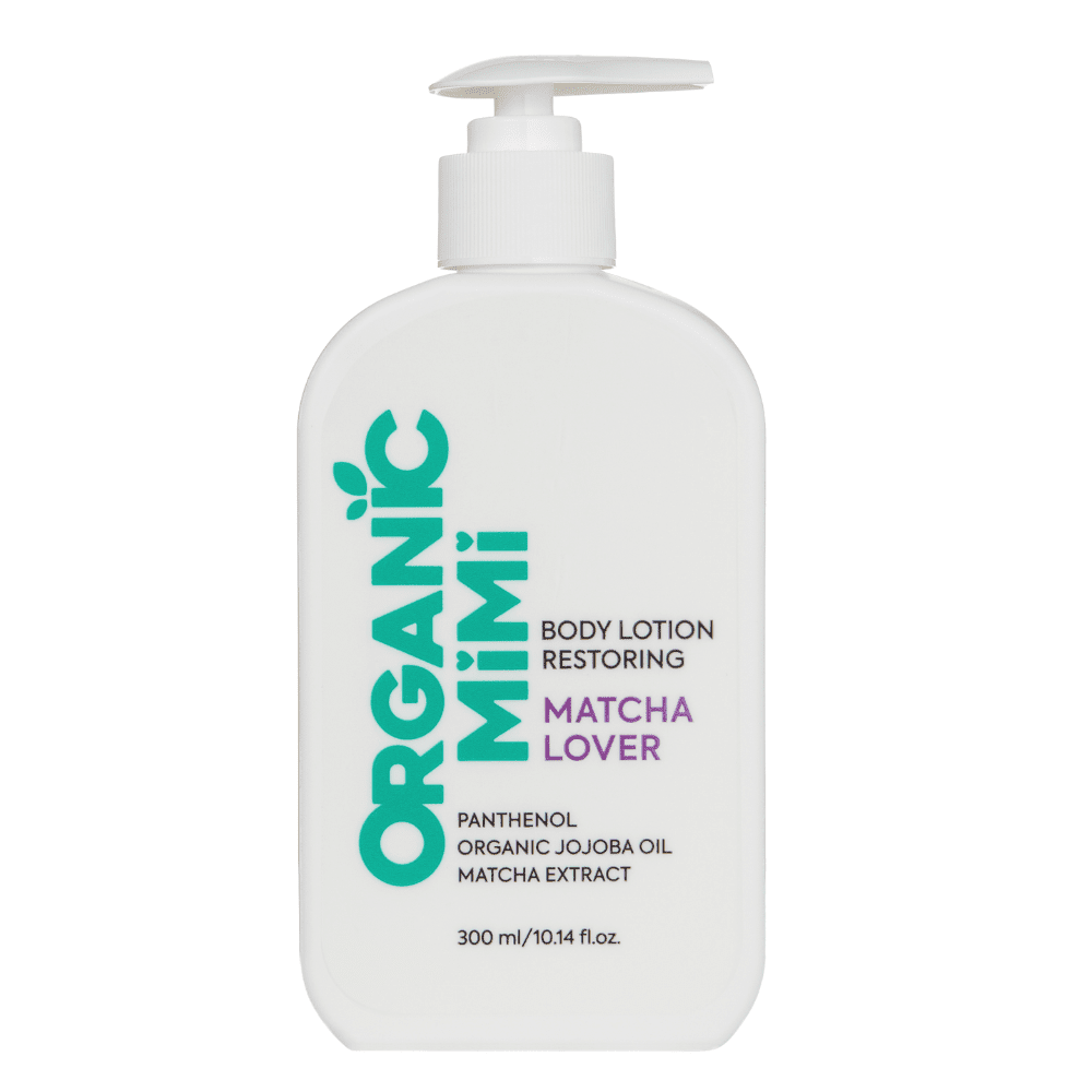 ORGANIC MIMI Matcha Lover Regenerační tělové mléko 300 ml