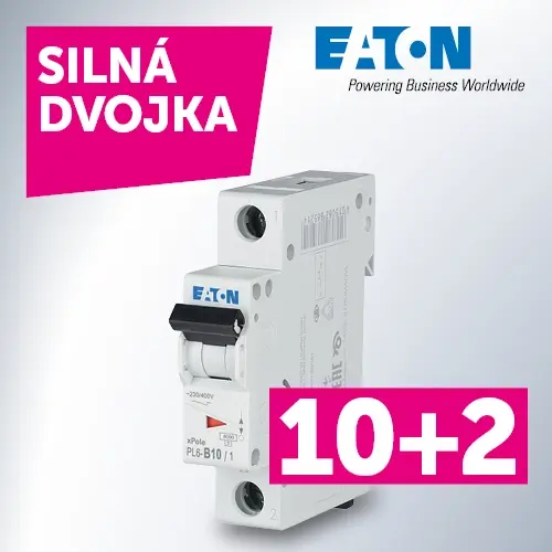 Jistič EATON PL6-B10/1 10A 286519 balíček 10+2