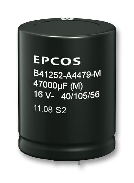 Epcos (Tdk) B41252B8688M060 Cap, 6800Uf, 63V, Alu Elec, Snap-In