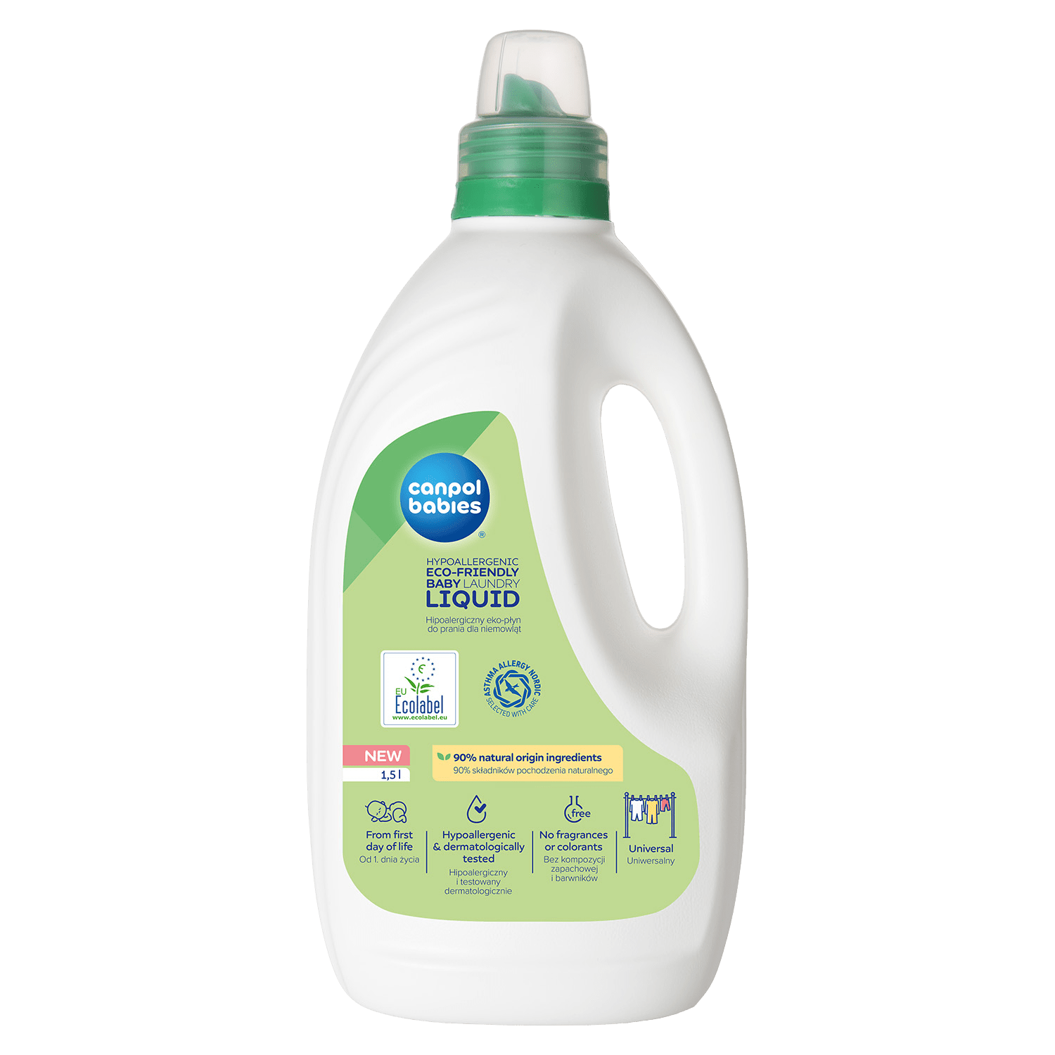 CANPOL BABIES Ekologický prací gel na kojenecké prádlo 1.5 l